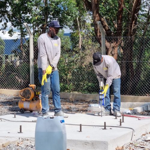 Corte em Concreto